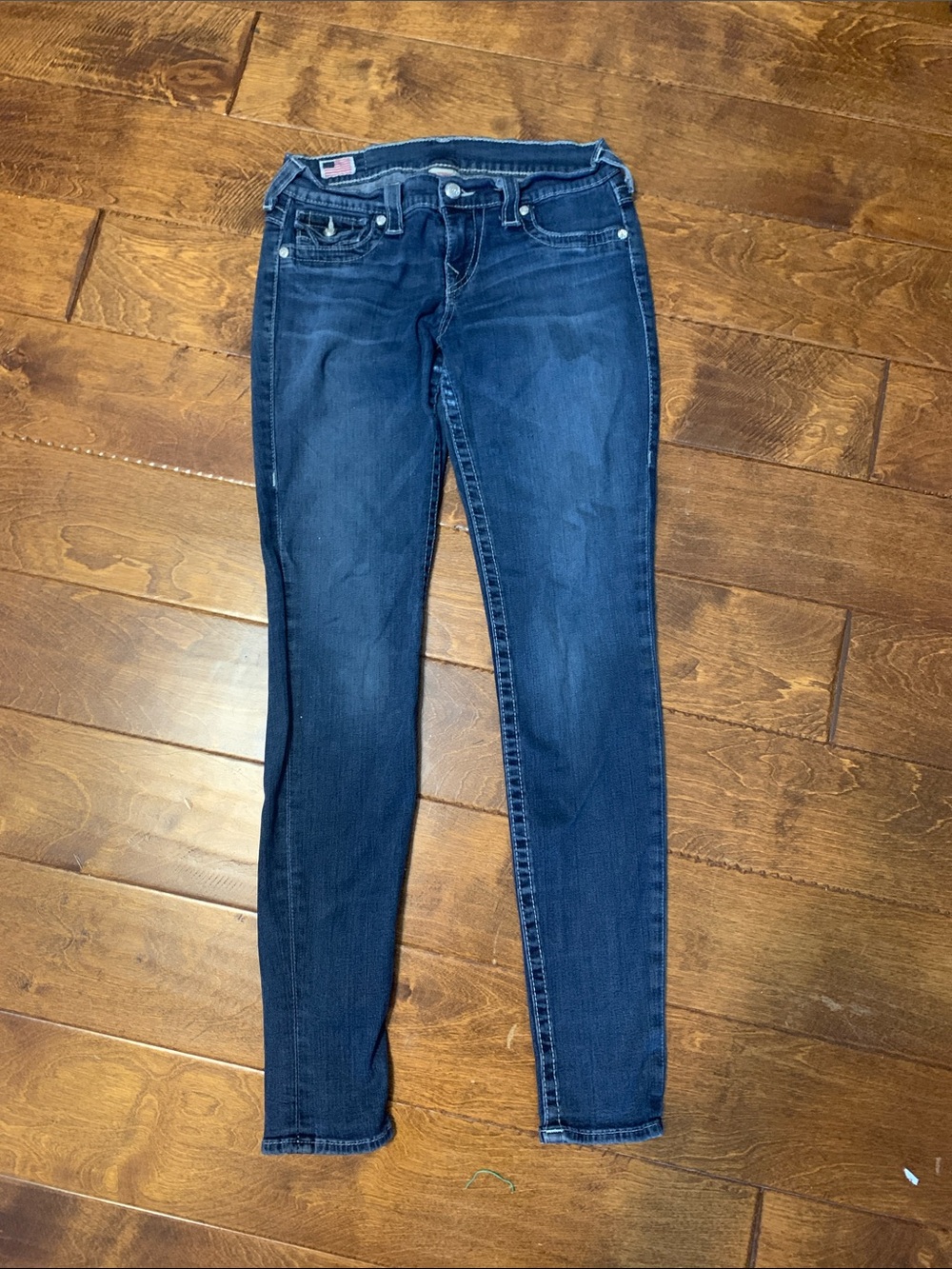 True religion Slim Fit Women's Dark Indigo Skinny Jeans